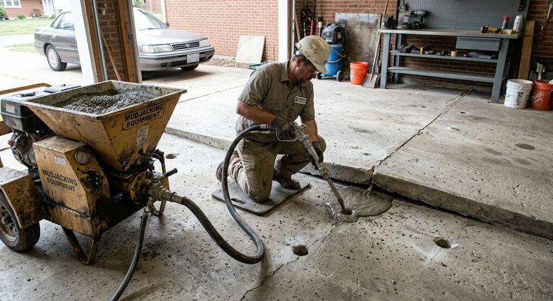 Concrete Lifting in West Des Moines, IA
