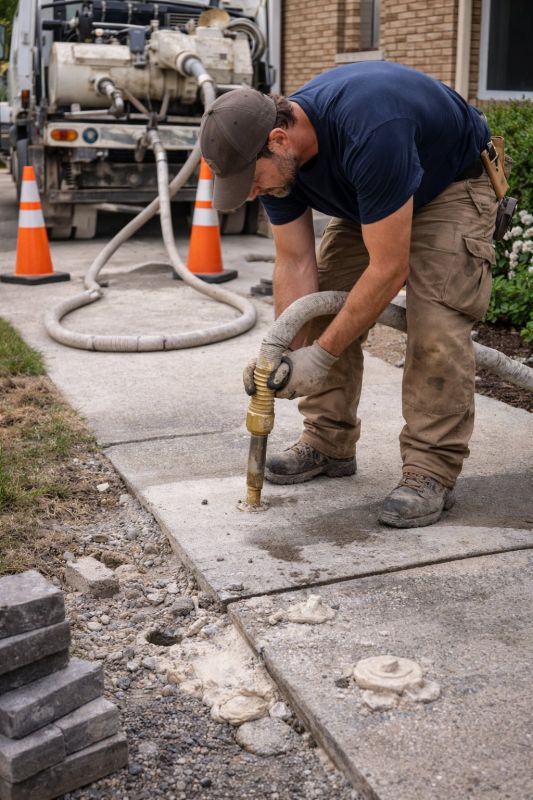 Slab Mudjacking in Columbus, OH